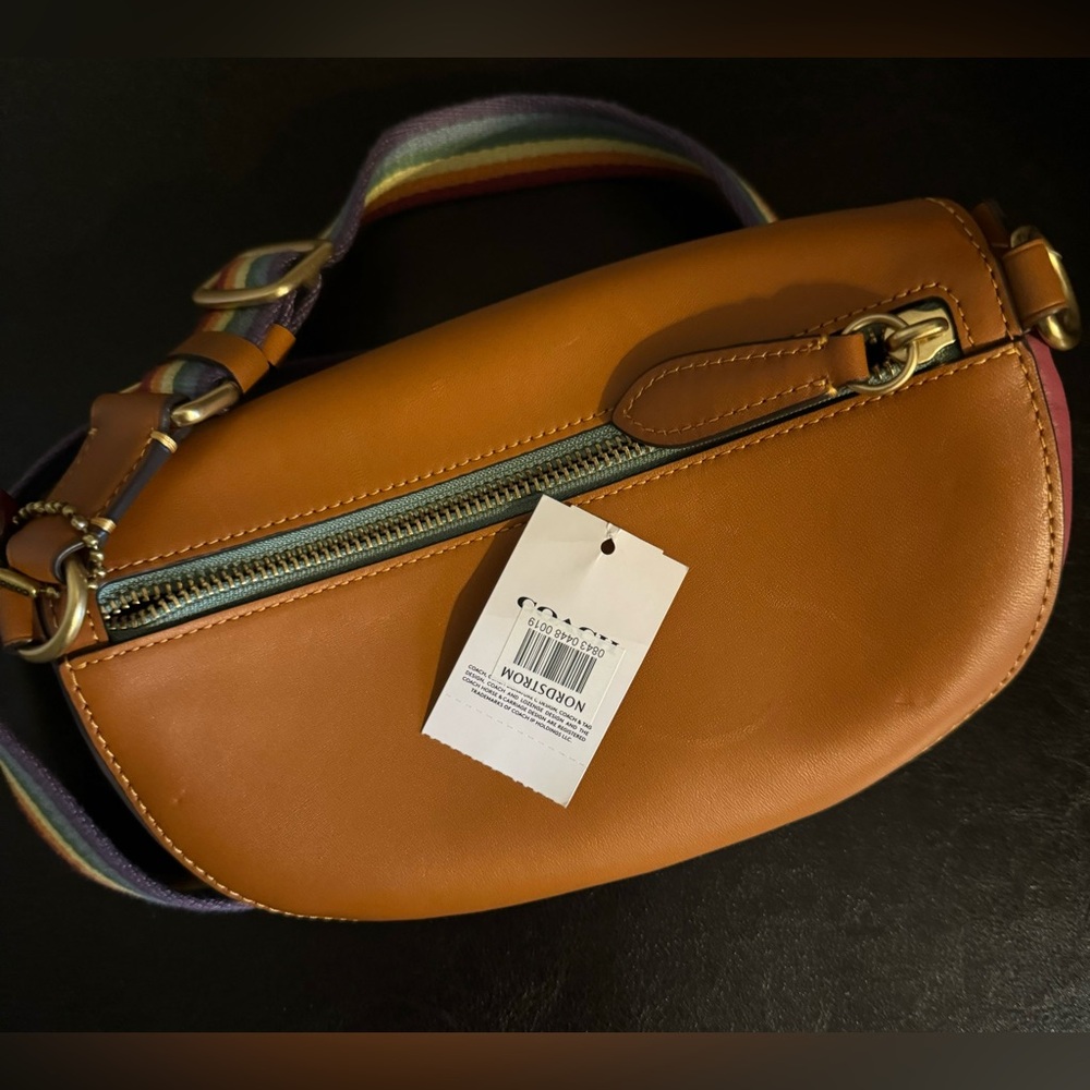 COACH Bethany Belt Bag With Rainbow Quilting NEW - Picture 13 of 16